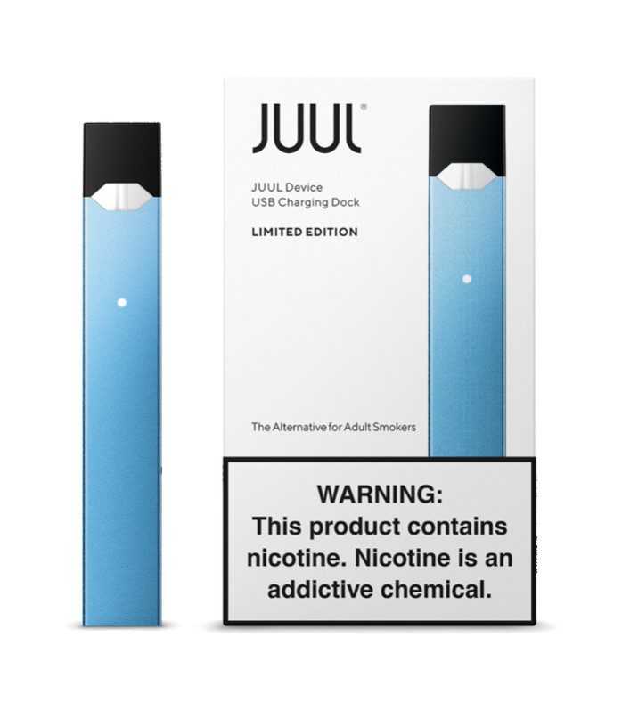 Limited Edition Aqua JUUL Device
