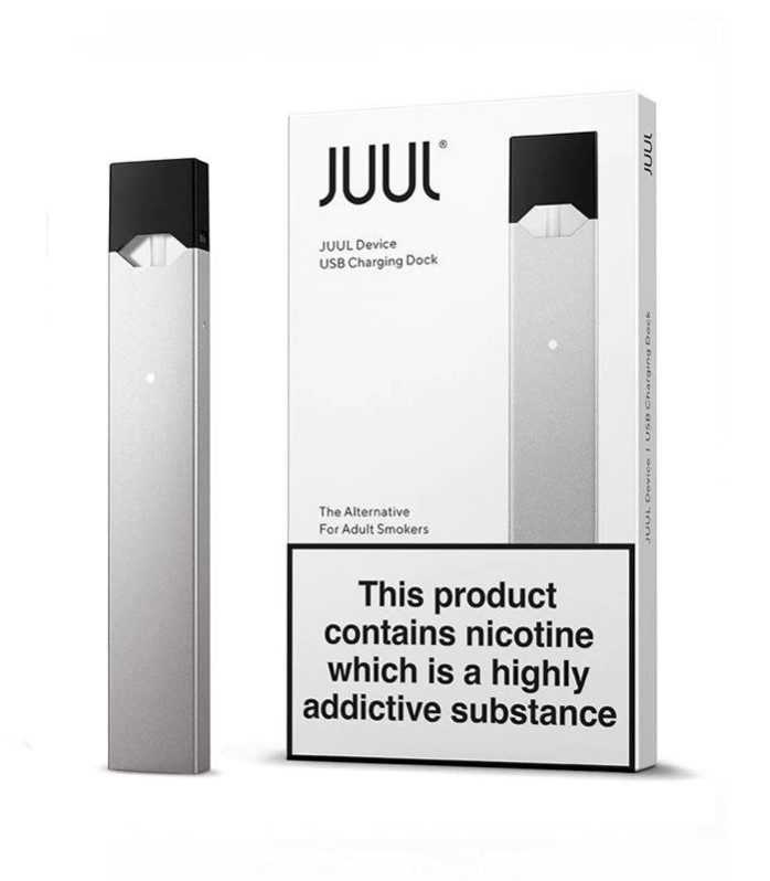Silver JUUL Device
